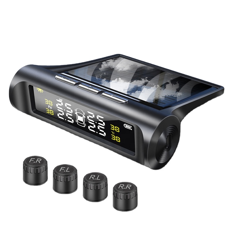 Tire Pressure Monitor - Real-time Wireless Car Tire Pressure Monitoring