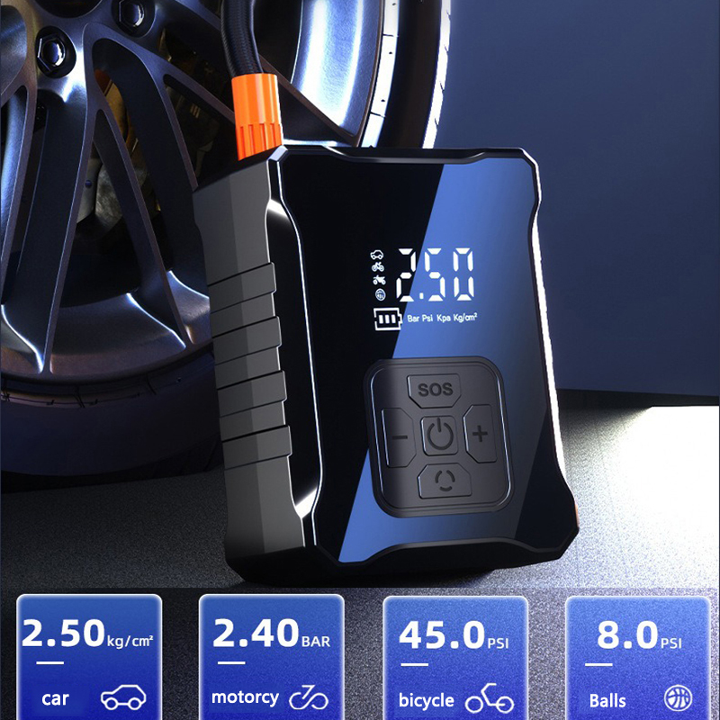 Car Portable Tire Inflator - Electric Air Pump Car Tire Inflator