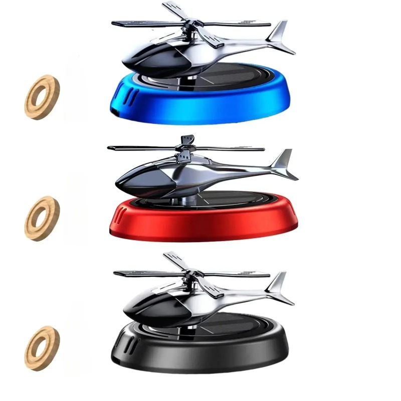 Car Accessories Inside - Solar Powered Helicopter Car Air Freshener