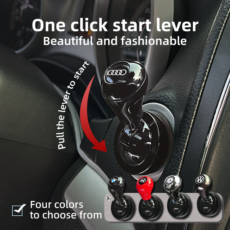 Car Accessories Inside - 1PC Car One-Touch Start Button with