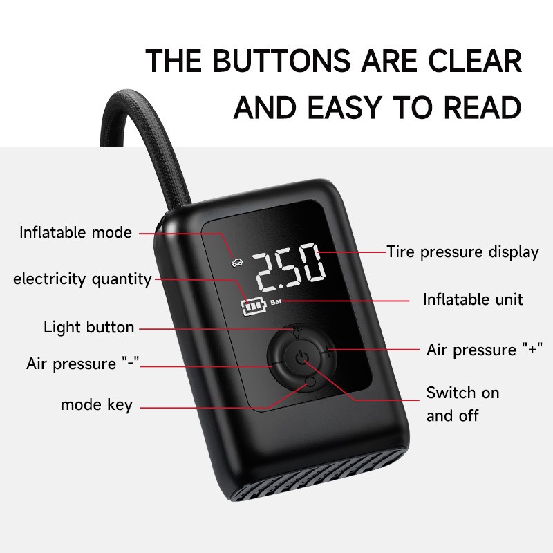 Mini Car Tire Pump Electric In - Car Portable Tire Inflator recensie en prijs