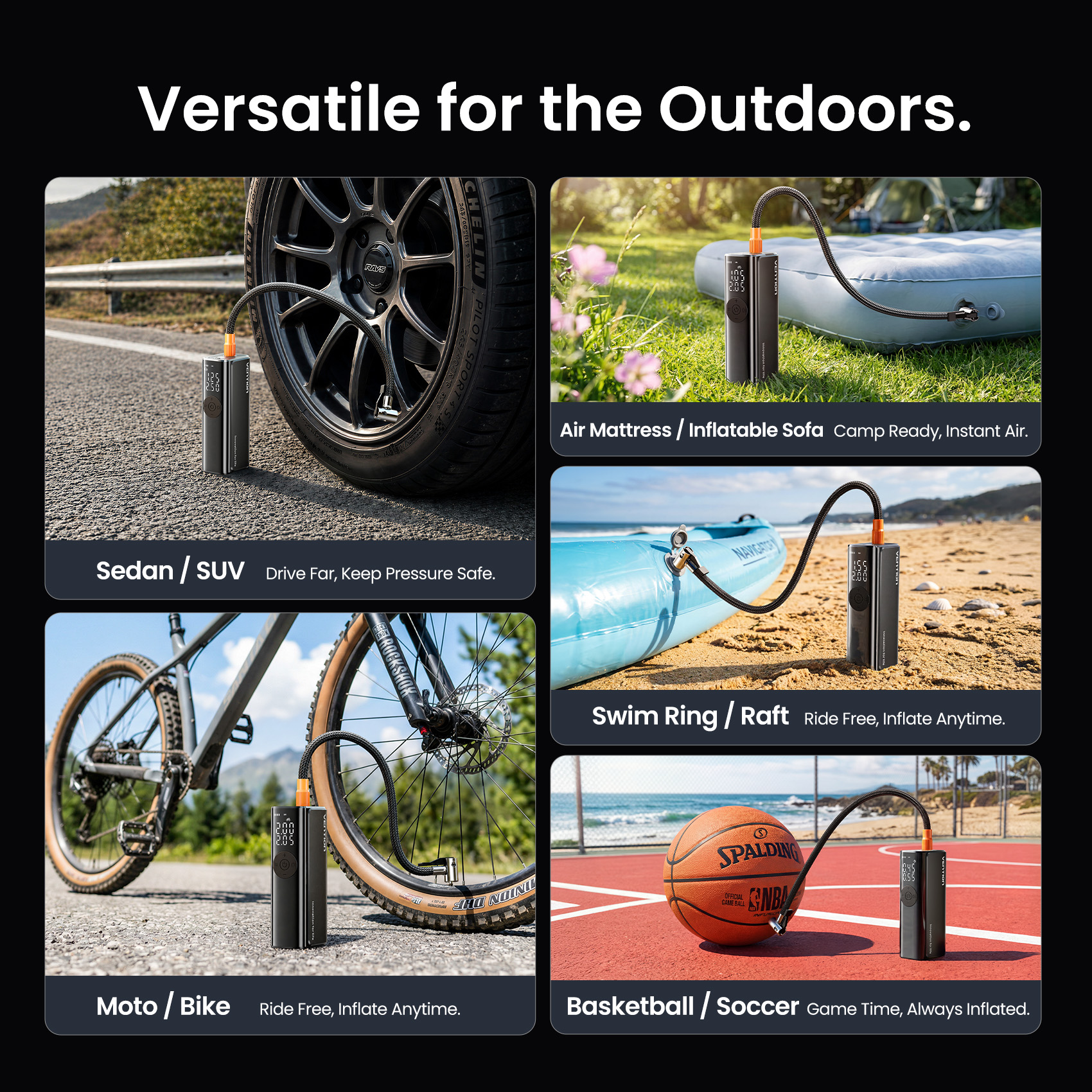 Vention Car Air Pump 5200Mah P - Car Portable Tire Inflator recensie en prijs