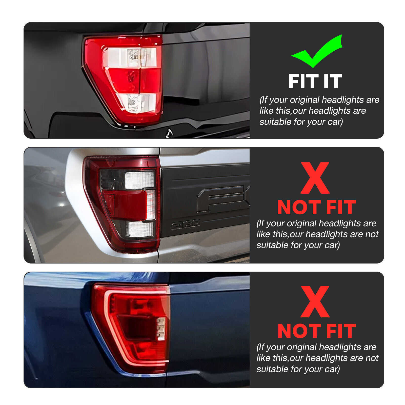 LED Tail Lights For Ford F-150 - Car Accessories Xl6 recensie en prijs