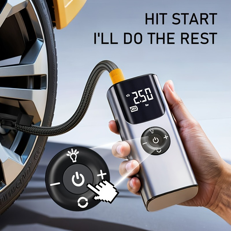 Portable Car Air Pump Tire Inf - Car Portable Tire Inflator recensie en prijs
