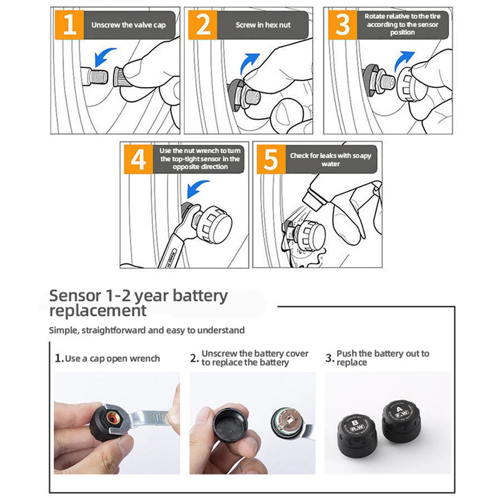 Motorcycle Tire Pressure Monit - Tire Pressure Monitor recensie en prijs
