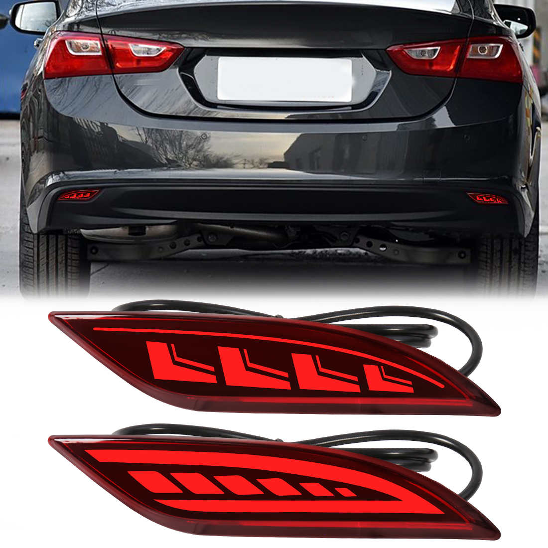 LED Rear Bumper Lights For Che - Car Accessories Xl recensie en prijs
