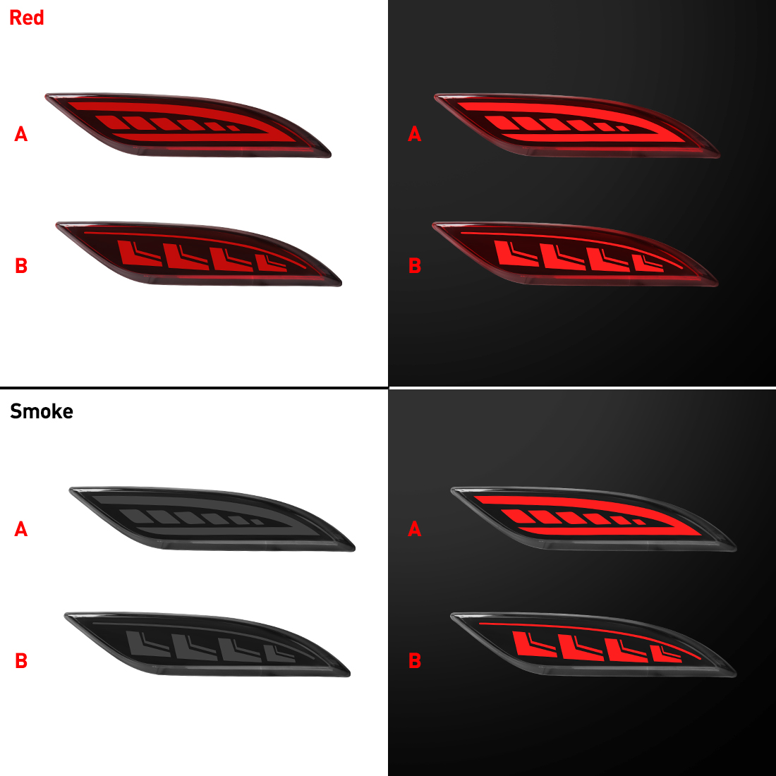 LED Rear Bumper Lights For Che - Car Accessories Xl recensie en prijs