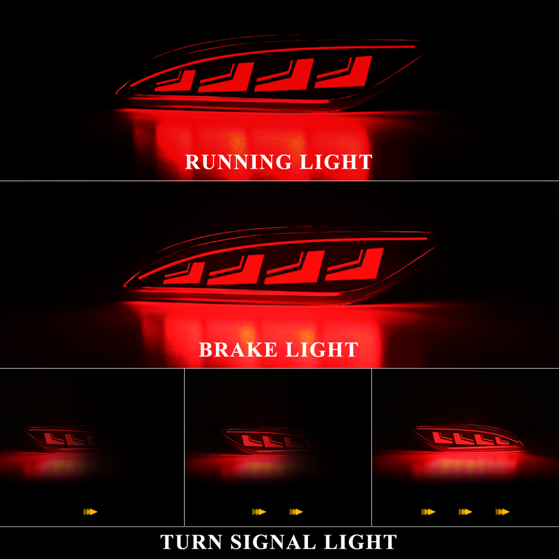 LED Rear Bumper Lights For Che - Car Accessories Xl recensie en prijs