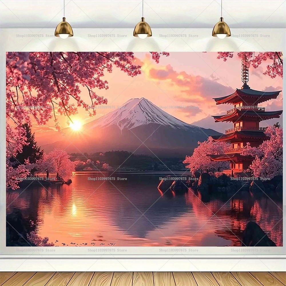 Japanese Cherry Blossom Scener - Car Accessories Banner recensie en prijs