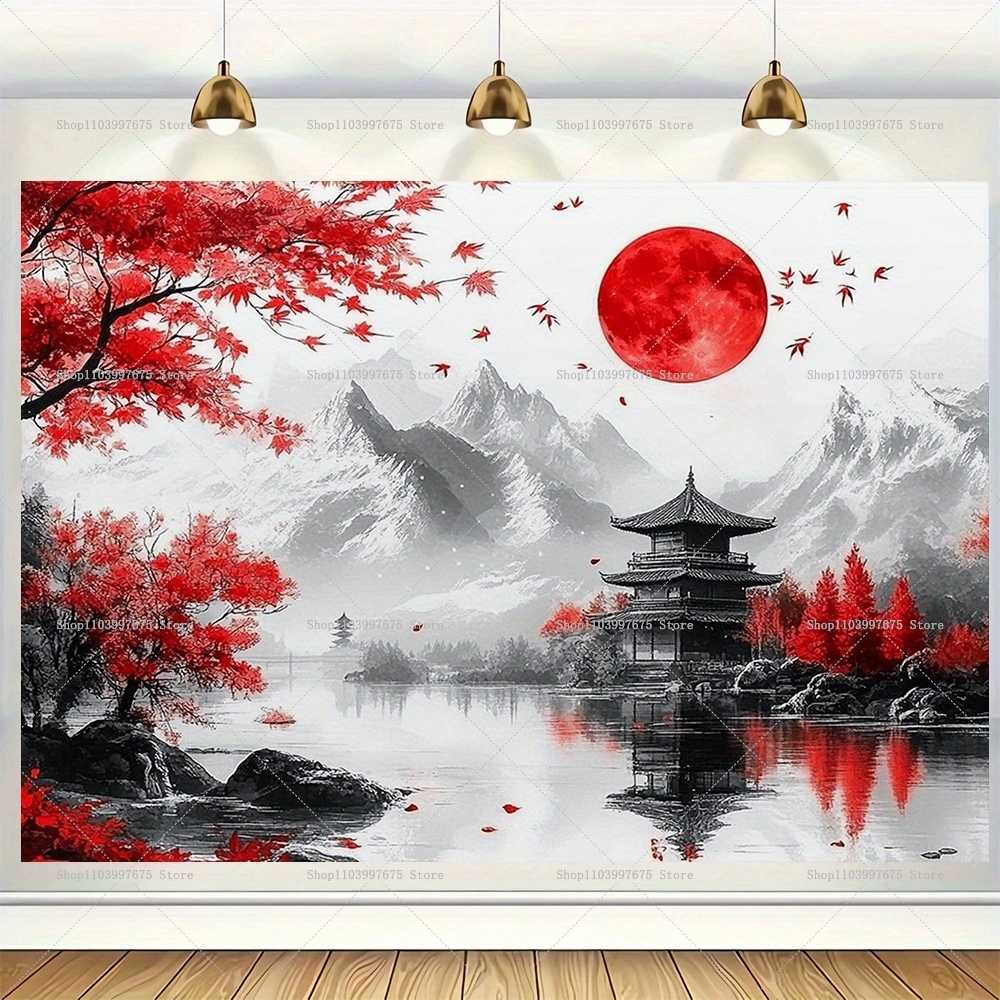 Japanese Cherry Blossom Scener - Car Accessories Banner recensie en prijs
