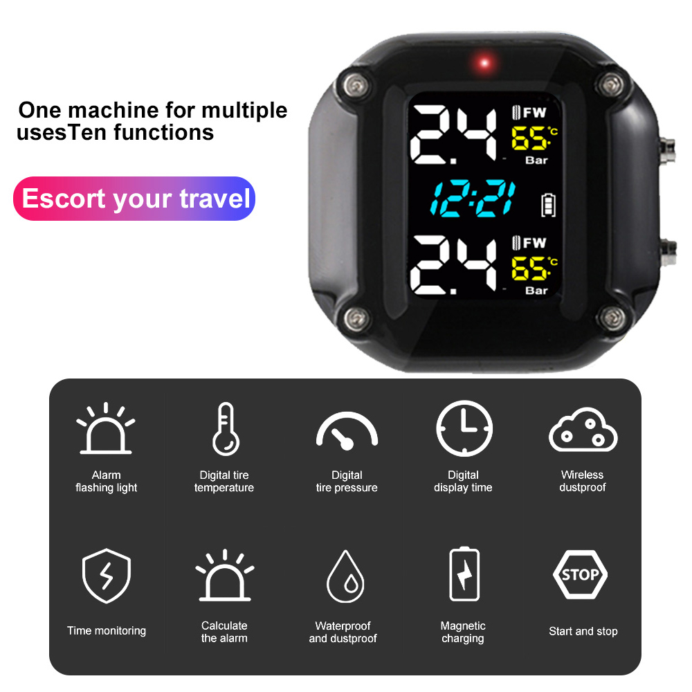 Motorcycle Tire Pressure Senso - Tire Pressure Monitor recensie en prijs
