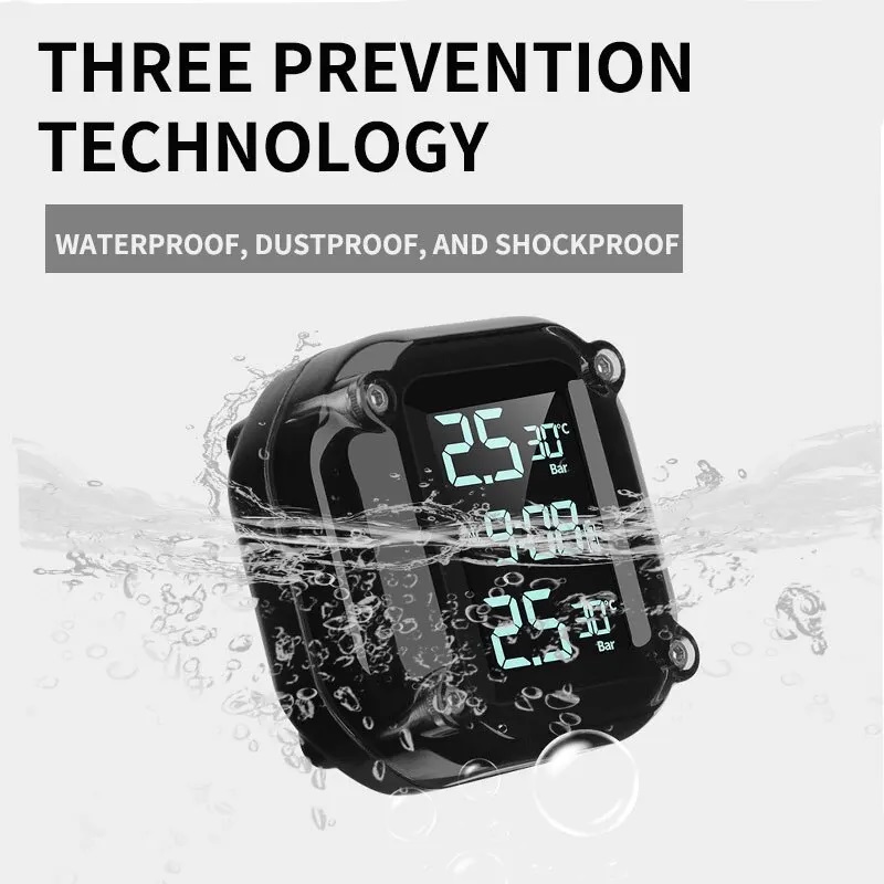 TAVALER M5 Motorcycle Tire Pre - Tire Pressure Monitor recensie en prijs