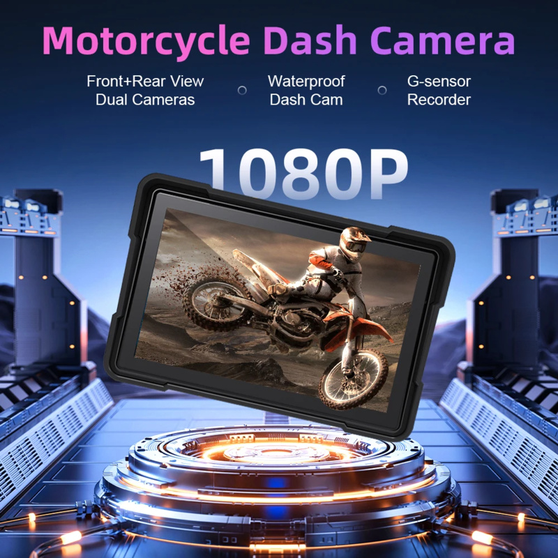 6 inch Screen 1440*720P Motorc - Tire Pressure Monitor recensie en prijs