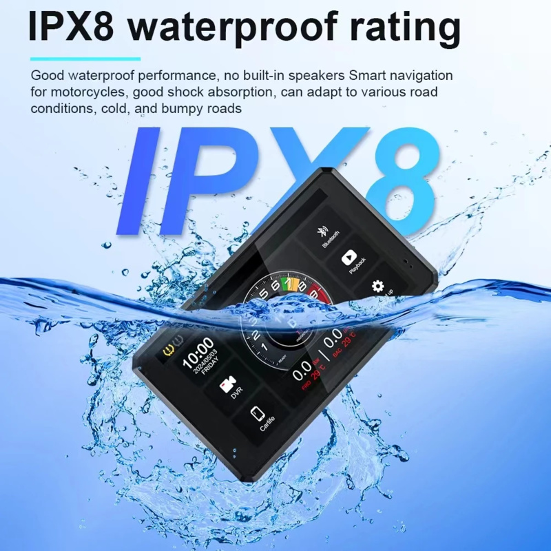 6 inch Screen 1440*720P Motorc - Tire Pressure Monitor recensie en prijs