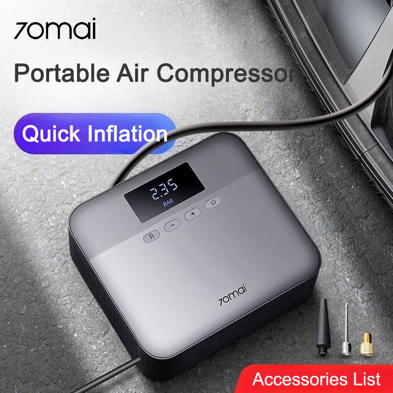 70mai Portable Air Compressor  - Car Portable Tire Inflator recensie en prijs