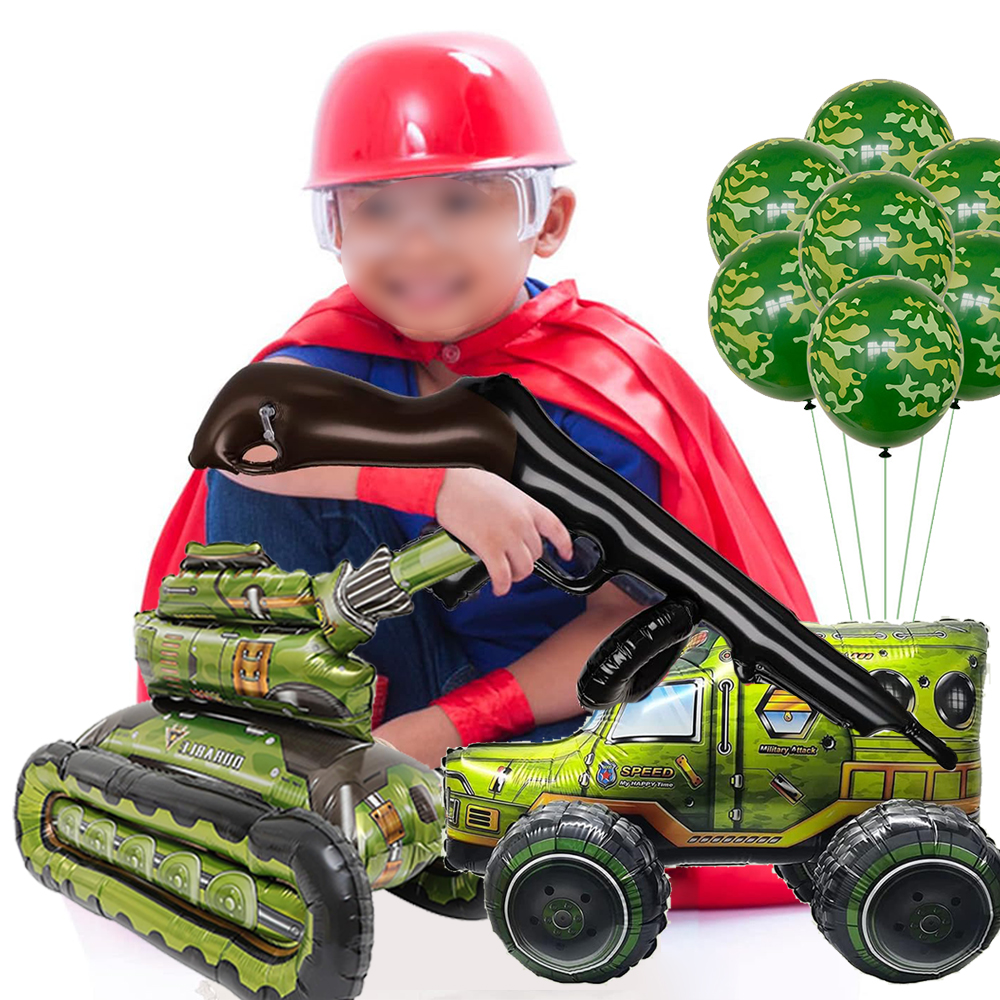 Army Camouflage Party Foil Tan - Car Accessories Banner recensie en prijs