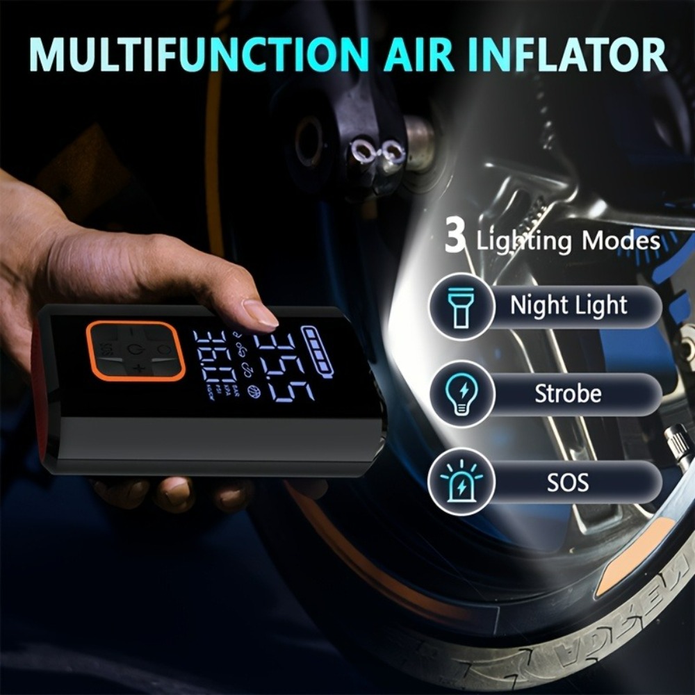 Electric Air Pump Portable Air - Car Portable Tire Inflator recensie en prijs