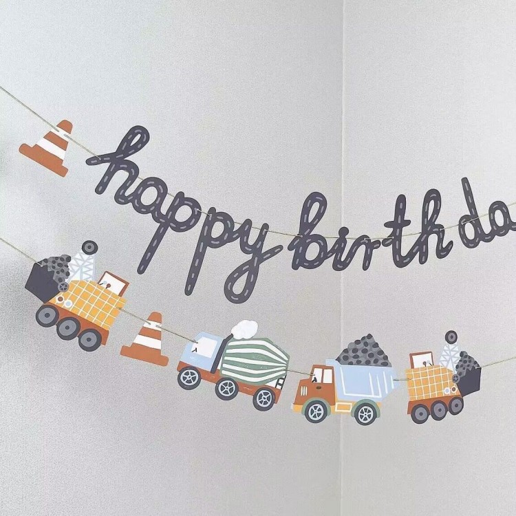 1set Happy Birthday Party Pape - Car Accessories Banner recensie en prijs