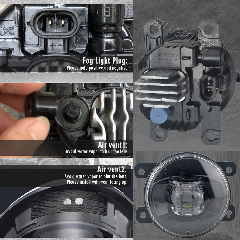 Car LED Lens Fog Lights H11 12 - Car Accessories Xl recensie en prijs