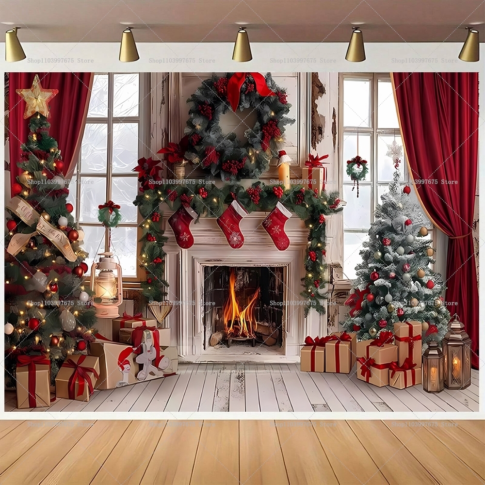 Merry Christmas Backdrops Wond - Car Accessories Banner recensie en prijs