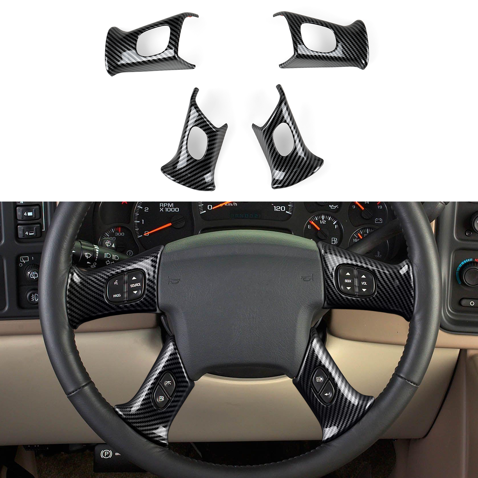 ABS Steering Wheel Panel Cover - Car Accessories Xl recensie en prijs