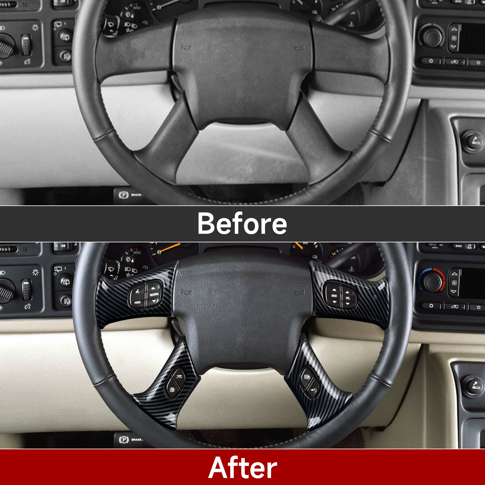 ABS Steering Wheel Panel Cover - Car Accessories Xl recensie en prijs