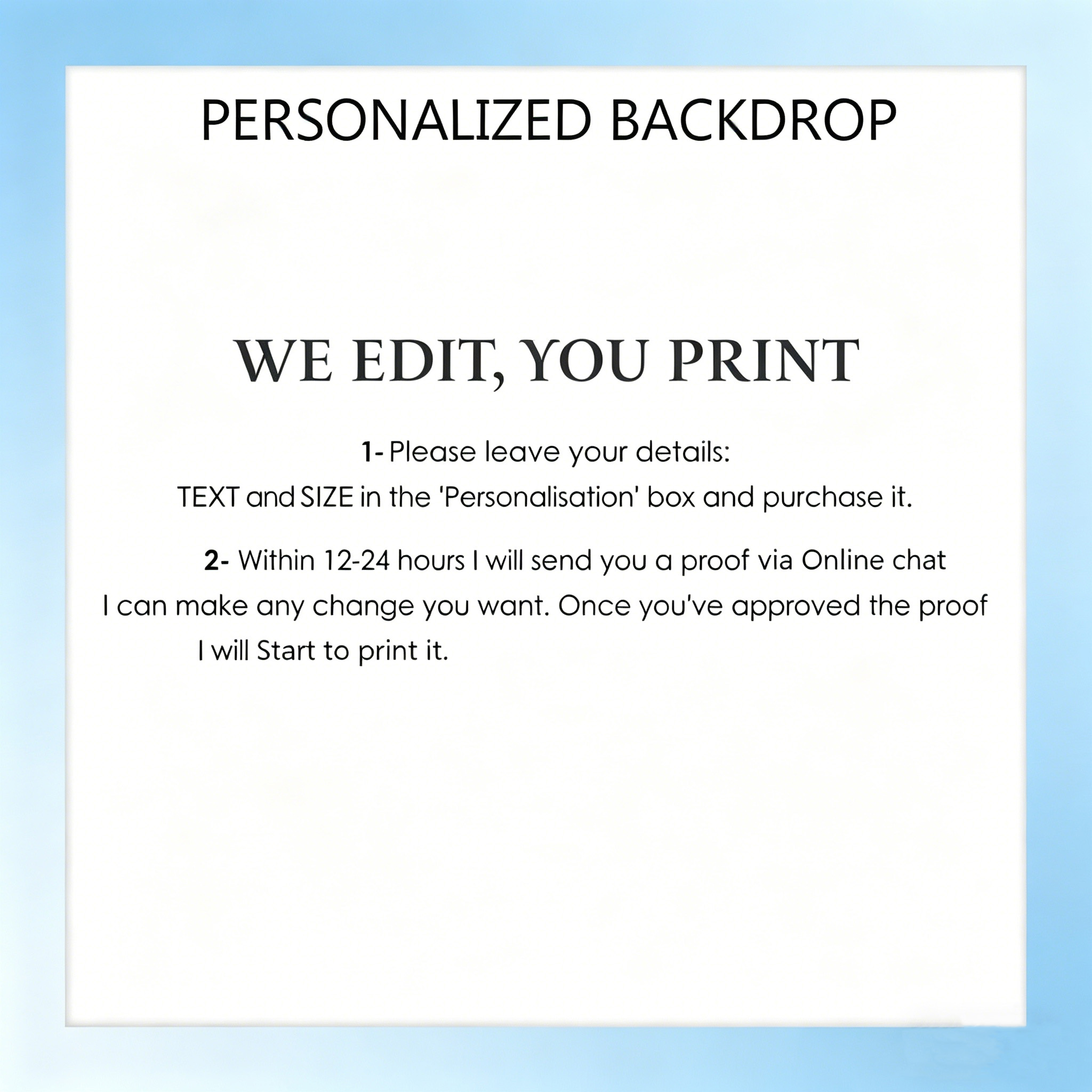 Custom Photo Backdrop, Persona - Car Accessories Banner recensie en prijs