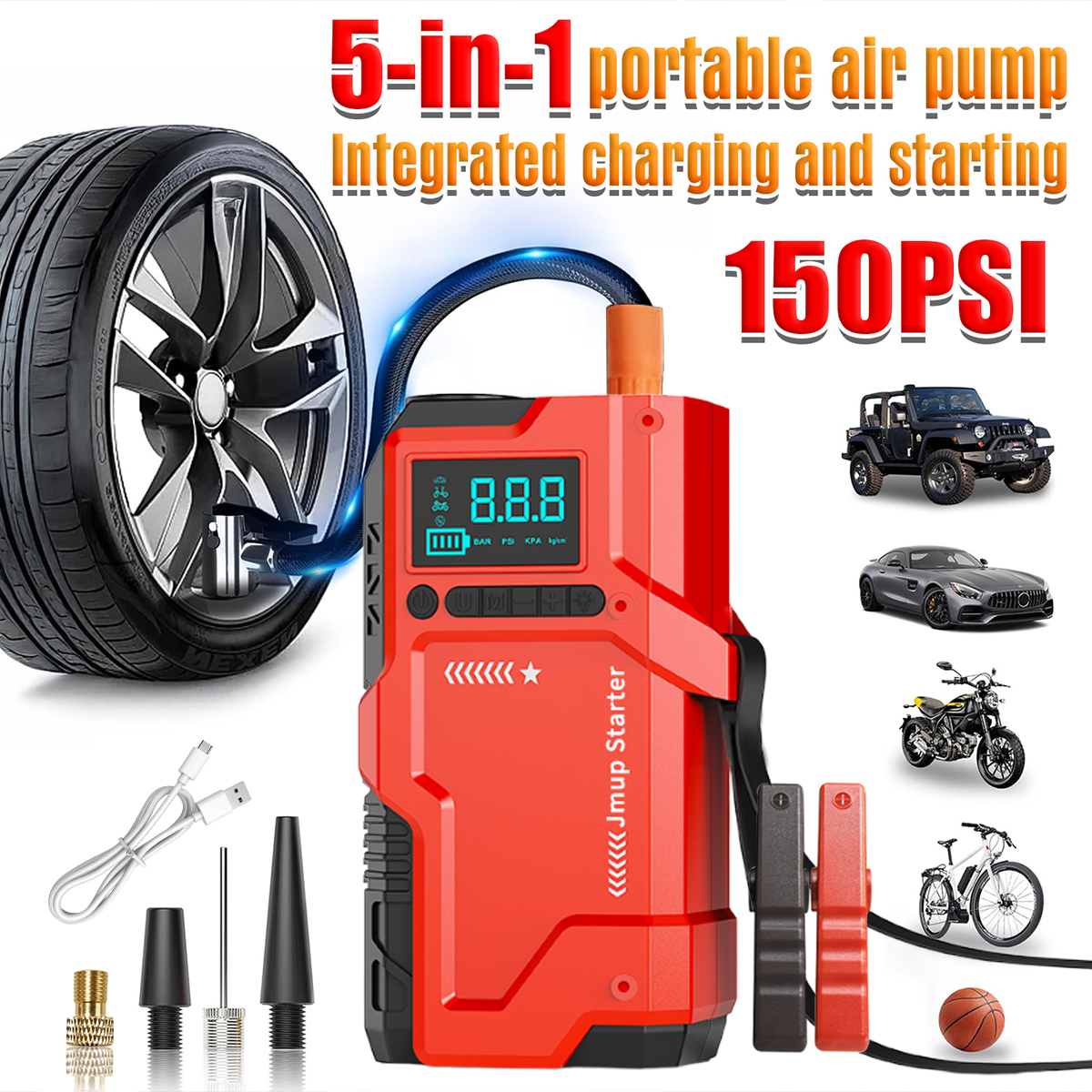 Multifunctional automatic tire - Tire Pressure Monitor recensie en prijs