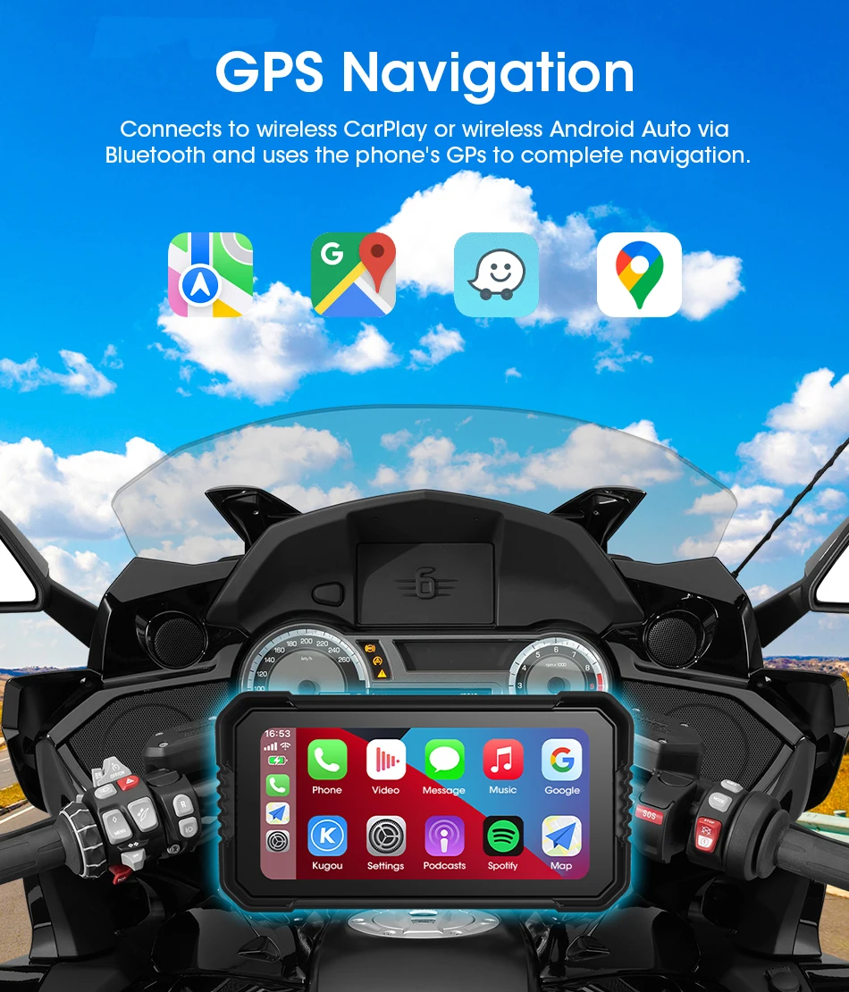 6.25 inch Carplay Screen Motor - Tire Pressure Monitor recensie en prijs