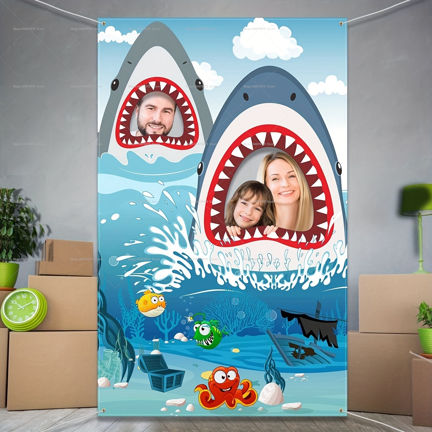 Shark Party Decorations Shark  - Car Accessories Banner recensie en prijs