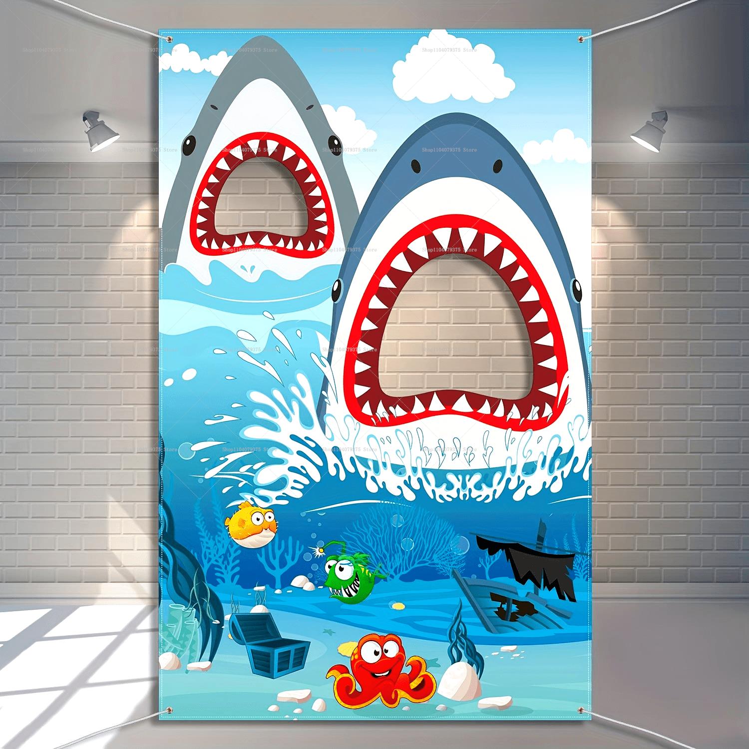 Shark Party Decorations Shark  - Car Accessories Banner recensie en prijs