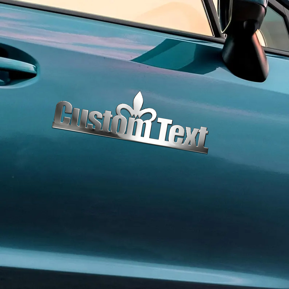 Classic Font Chic Crown Metal  - Car Accessories Inside recensie en prijs