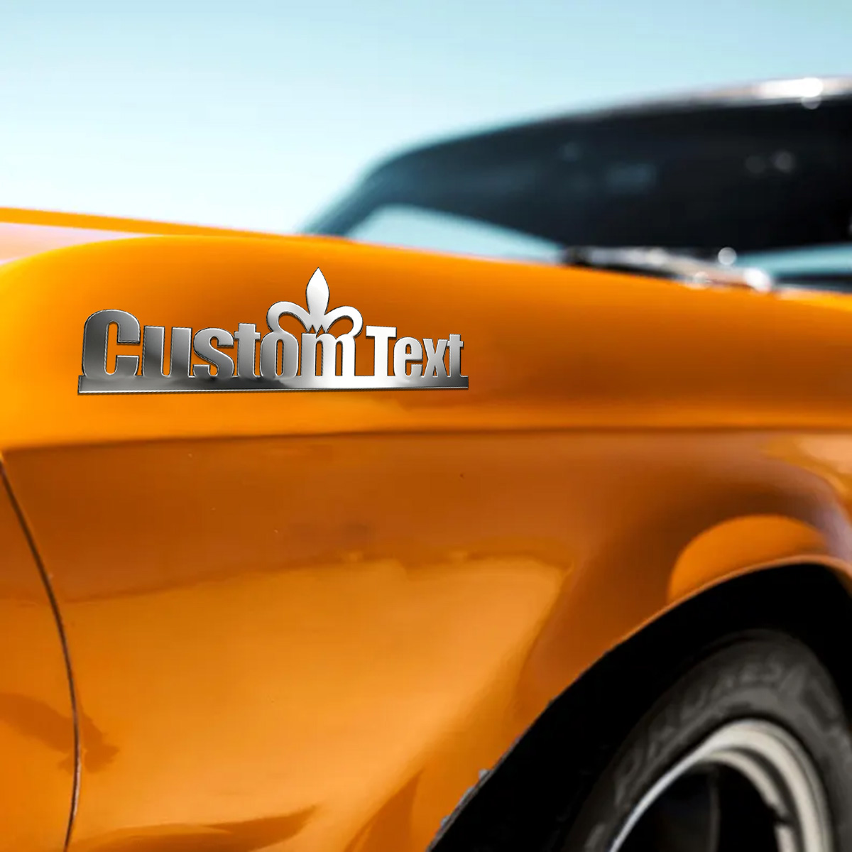 Classic Font Chic Crown Metal  - Car Accessories Inside recensie en prijs