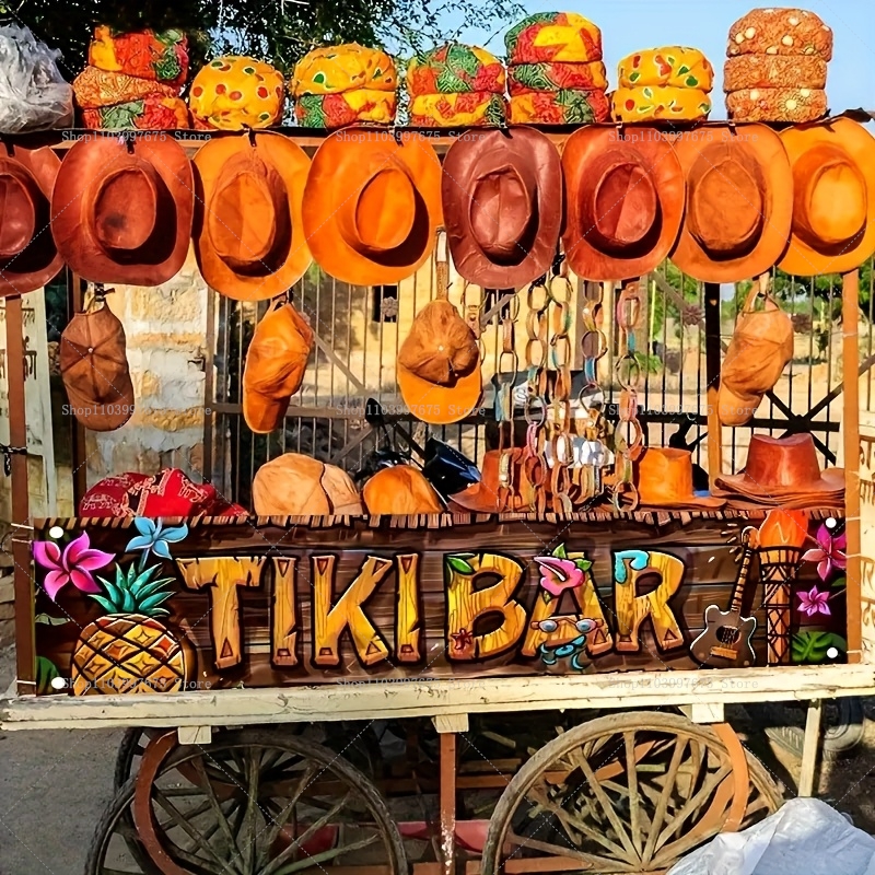 Tiki Bar Banner Tropical Hawai - Car Accessories Banner recensie en prijs