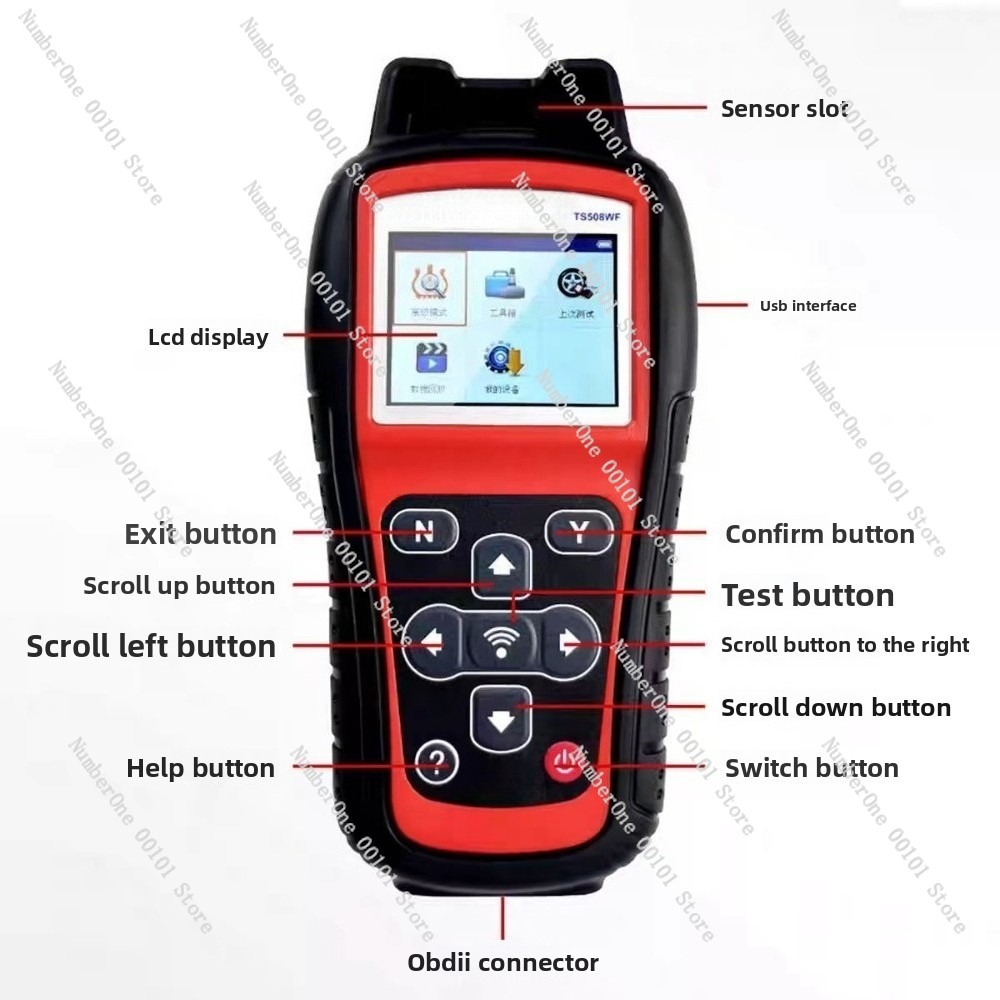TS508 Tire Pressure Matching I - Tire Pressure Monitor recensie en prijs