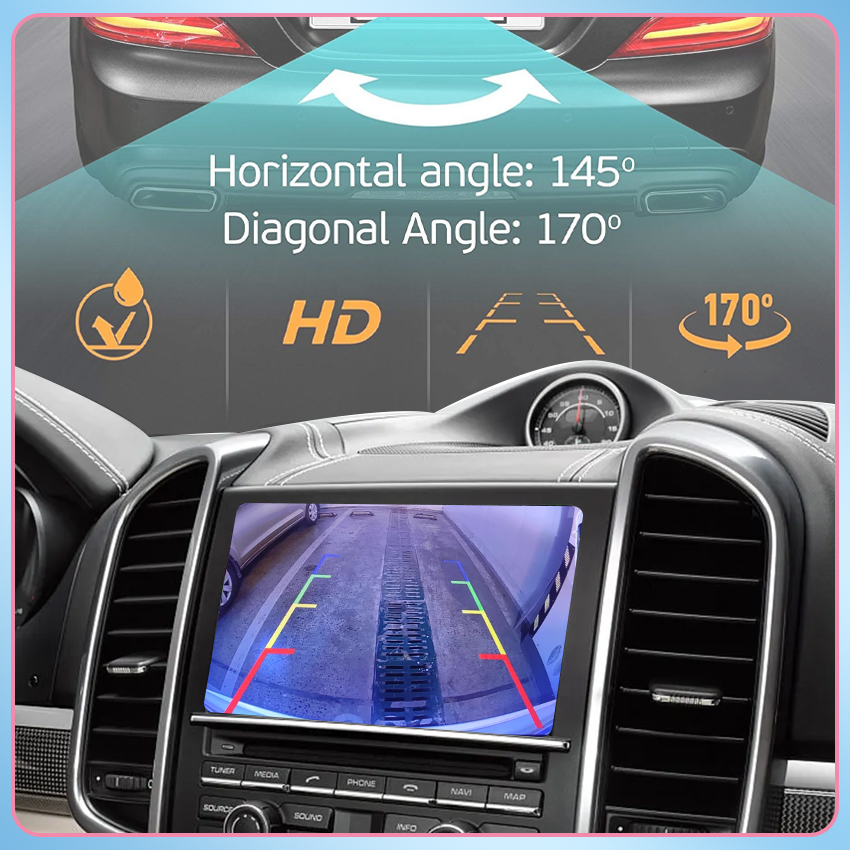HD CCD 170°Fisheye Rear View C - Car Accessories Xl recensie en prijs