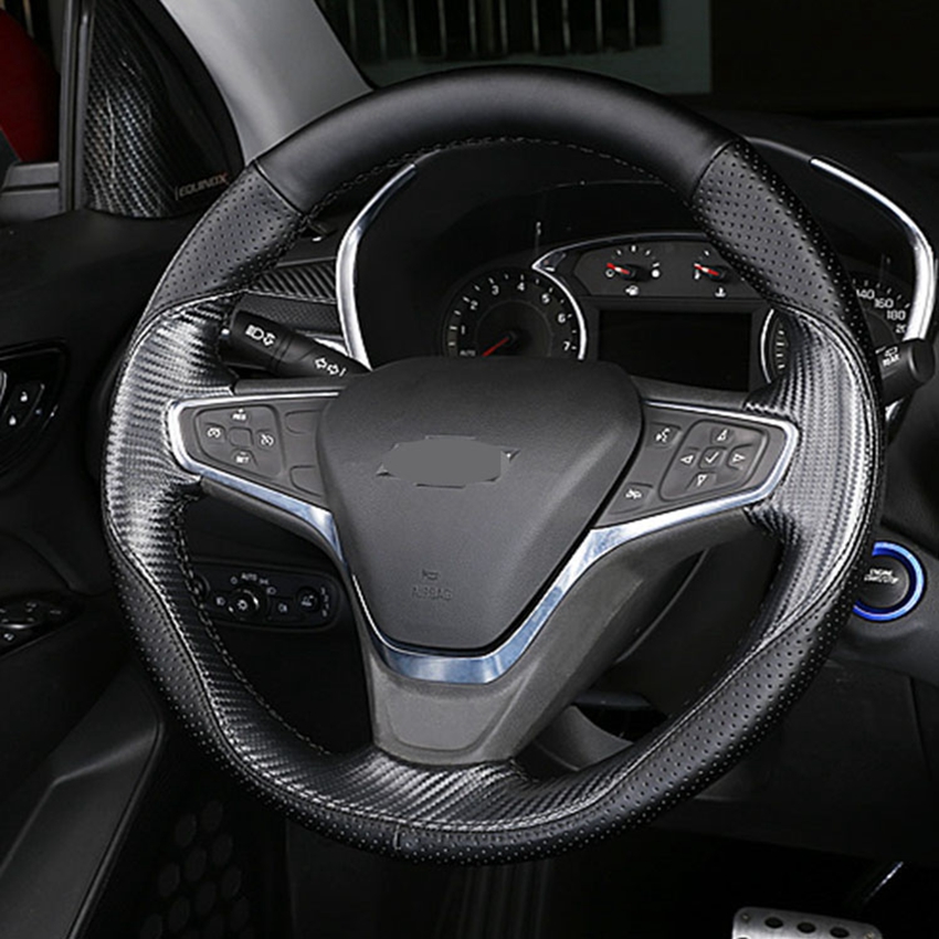 DIY Genuine leather Car Steeri - Car Accessories Xl6 recensie en prijs