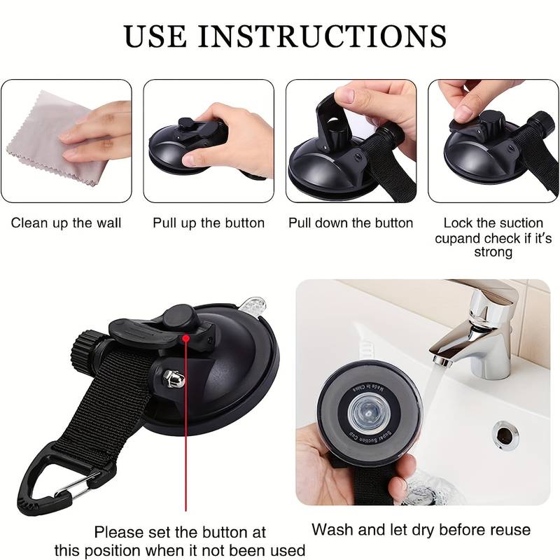 4Pcs Motorhomes Car Suction Cu - Car Accessories Inside recensie en prijs