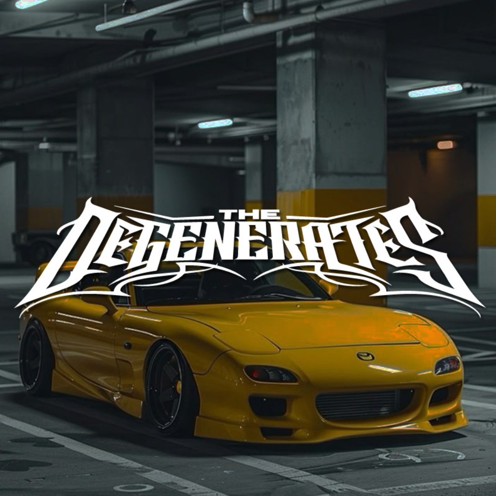 1pc THE DEGENERATES JDM Sport  - Car Accessories Banner recensie en prijs