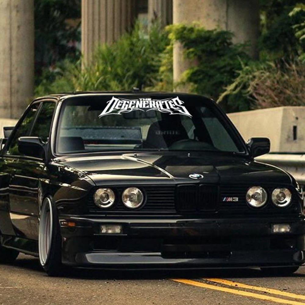 1pc THE DEGENERATES JDM Sport  - Car Accessories Banner recensie en prijs