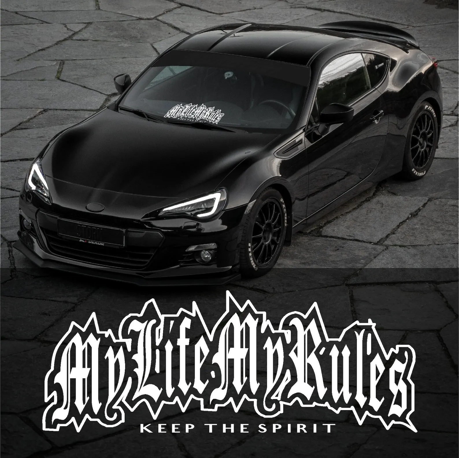 My Life My Rules Keep The Spir - Car Accessories Banner recensie en prijs