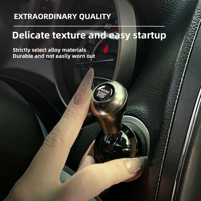Car One-Touch Start Button wit - Car Accessories Inside recensie en prijs