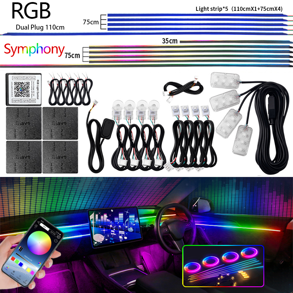 Universal Led Car Ambient Ligh - Car Accessories Inside recensie en prijs