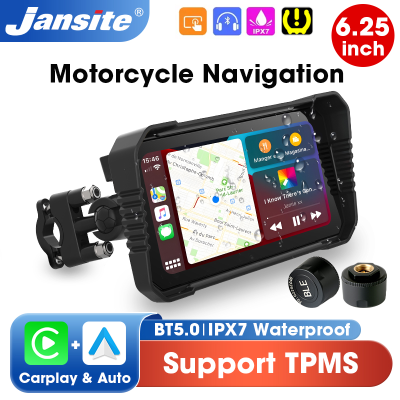 6.25 inch Motorcycle Carplay S - Tire Pressure Monitor recensie en prijs