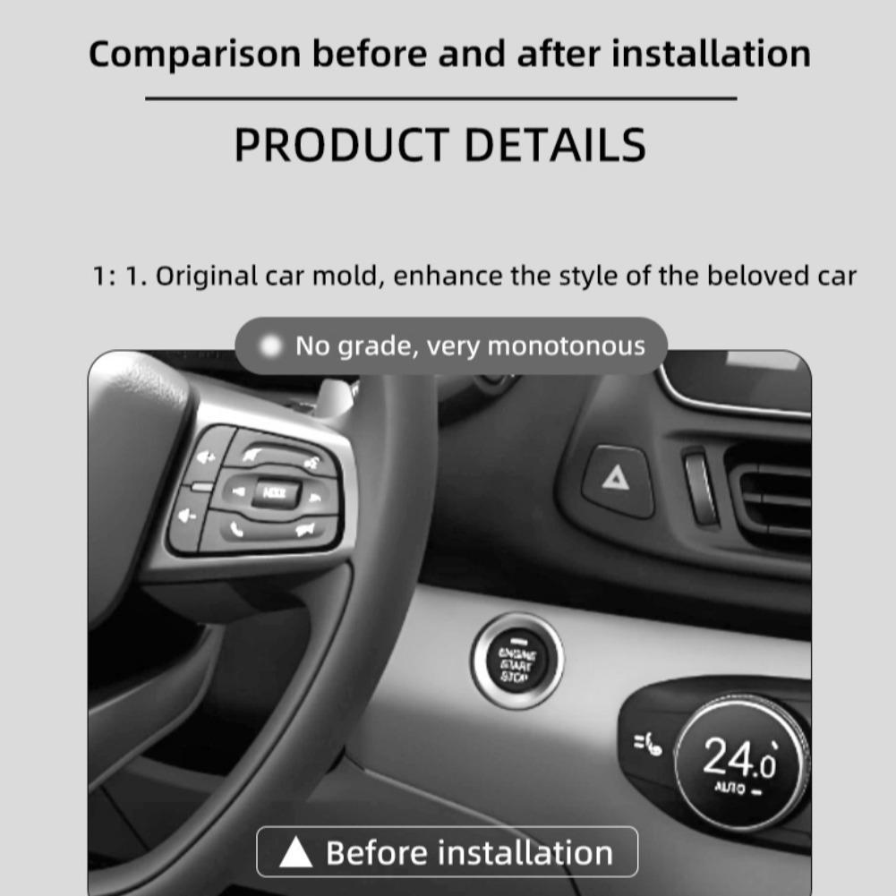 1PC Car One-Touch Start Button - Car Accessories Inside recensie en prijs